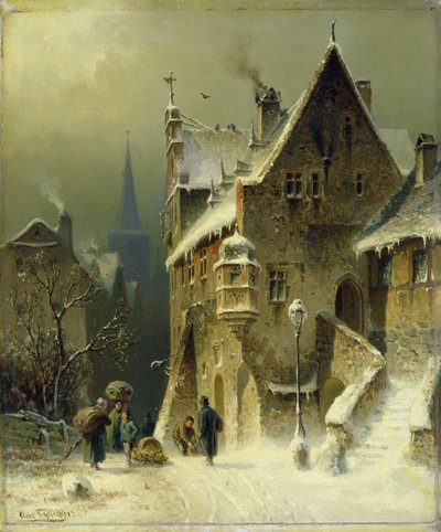 Eine kleine Stadt am Rhein von August Schlieker
